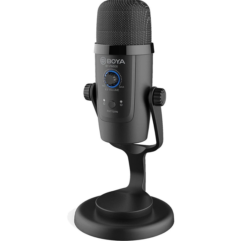 BOYA BY-PM500 USB Microphone - Black - ميكروفون